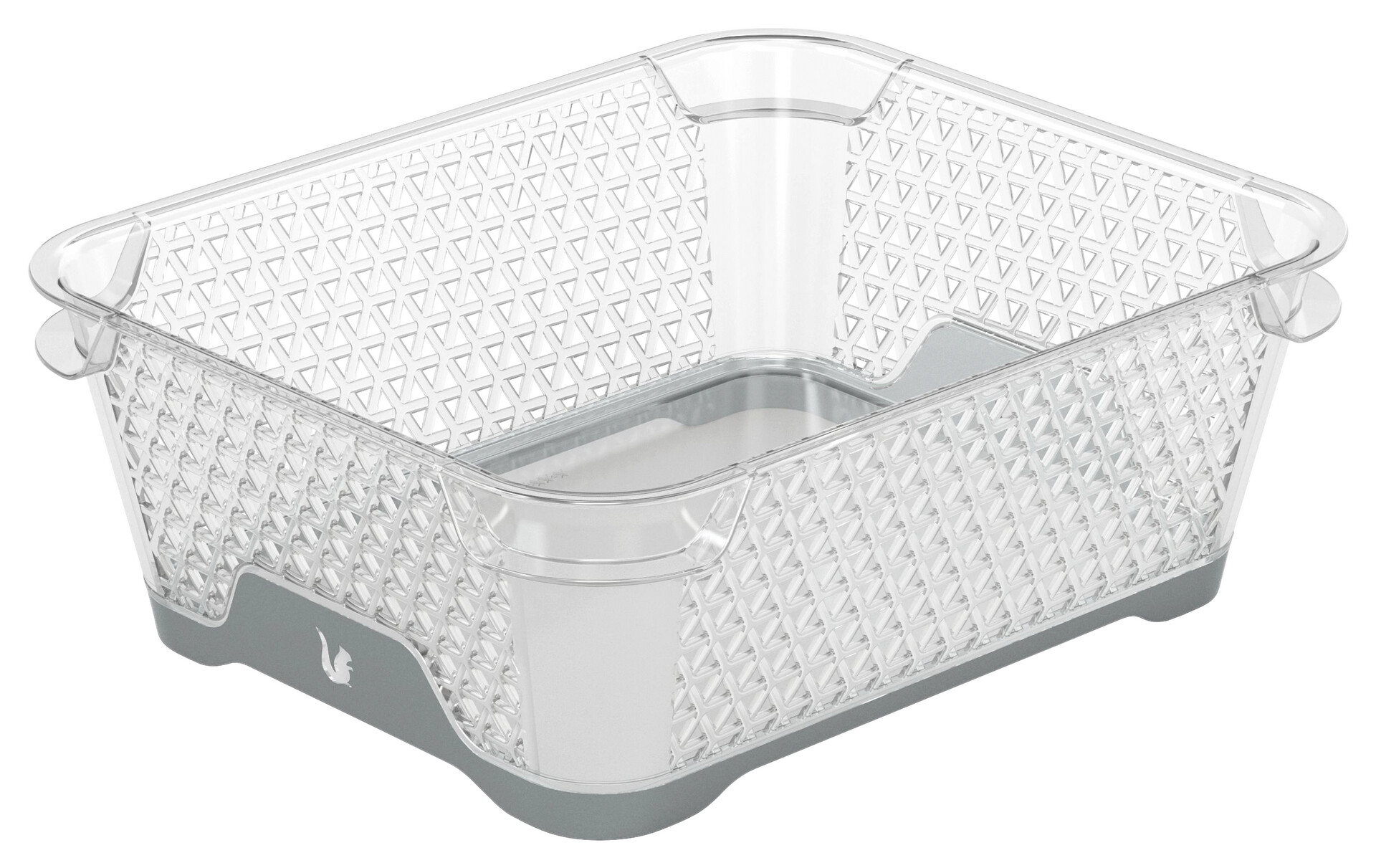 keeeper Stapelkörbchen grau B/H/L: ca. 16x7x20 cm