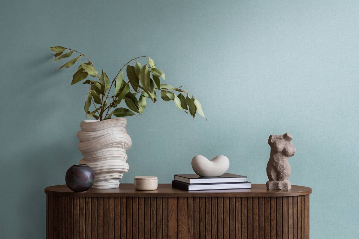 A.S.Creation Vliestapete blau B/H/D: ca. 53x1005x9,3 cm