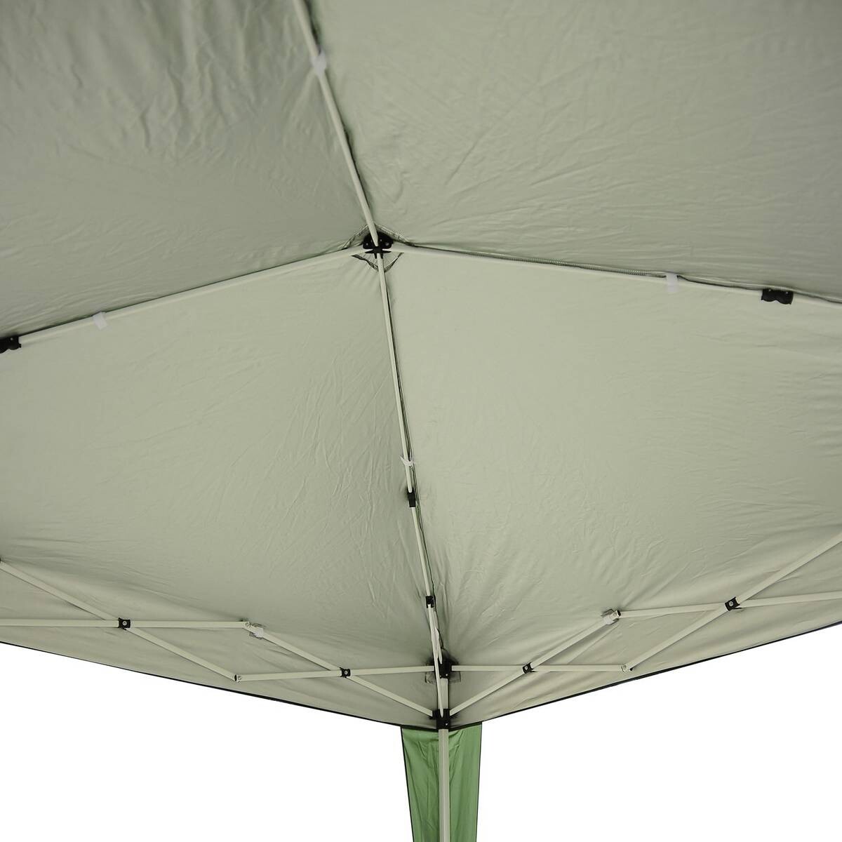 Outsunny Pavillon grün Stahl B/H/L: ca. 240x250x240 cm