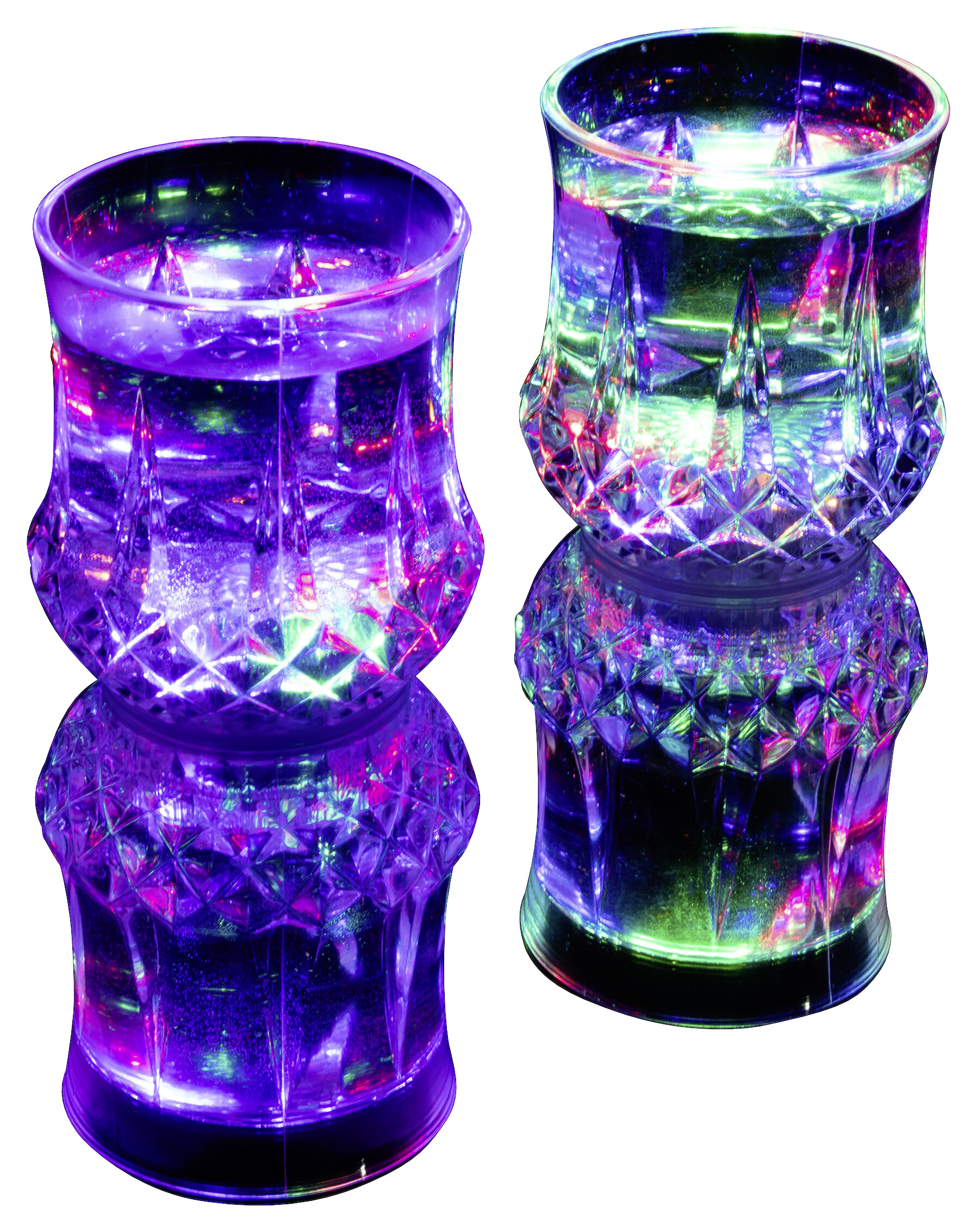 Trinkgläserset bunt