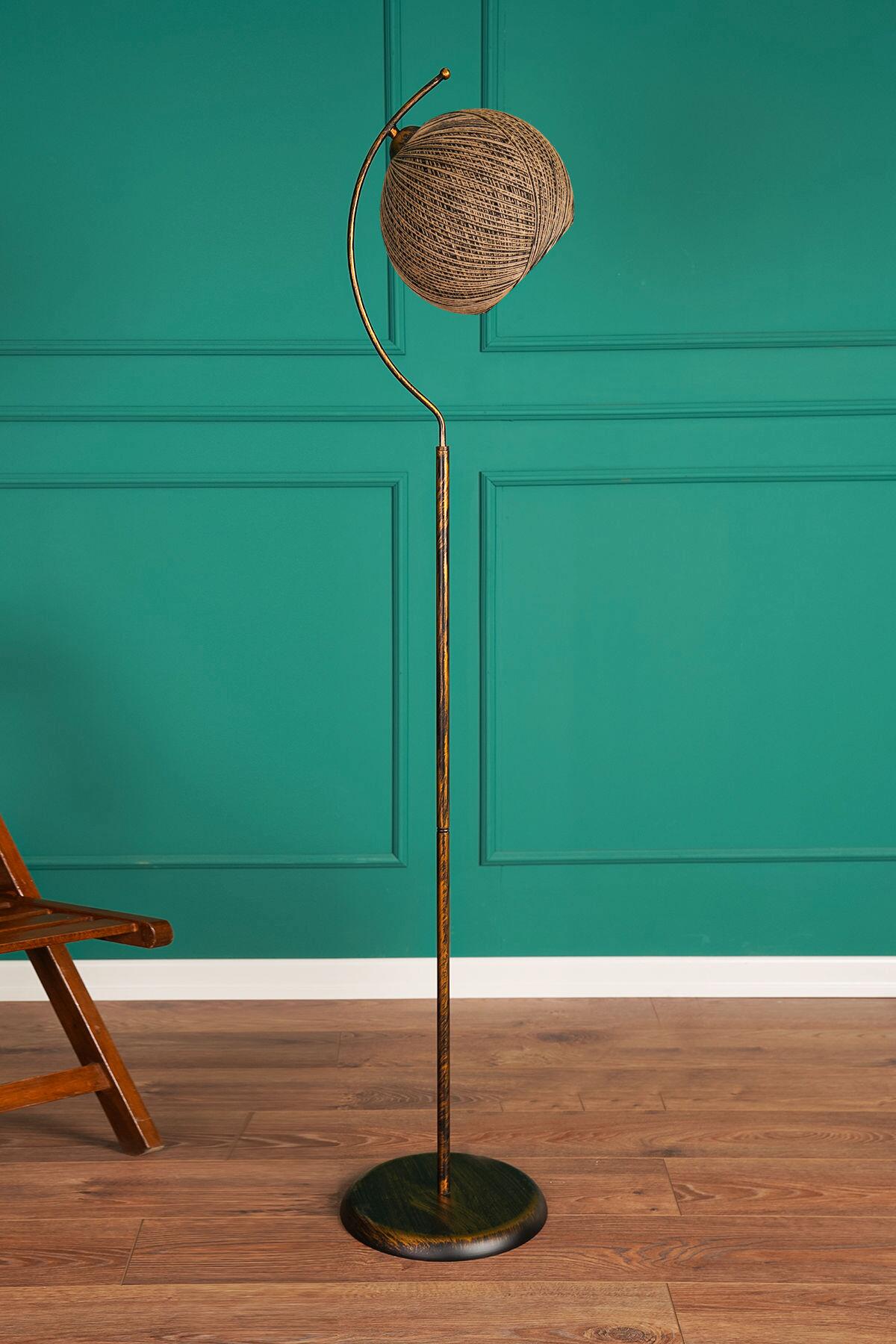 Opviq Stehleuchte schwarz Metall B/H/T/L/D: ca. 30x165x30x30x30 cm E27 1 Brennstellen