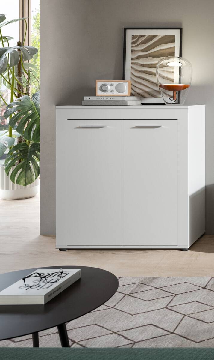 Highboard Jam weiß B/H/T: ca. 80x88x35 cm