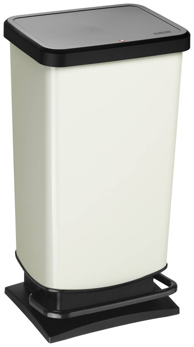 Rotho Treteimer weiß B/H/L: ca. 29,5x67,6x35,3 cm