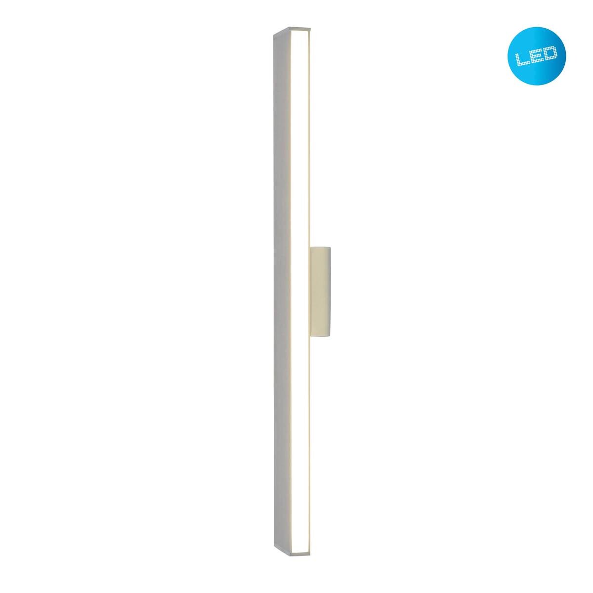 Näve Leuchten LED-Leuchten 1259242 Chrom Metall Kunststoff B/H/T: ca. 7x5,5x60 cm 1 Brennstellen