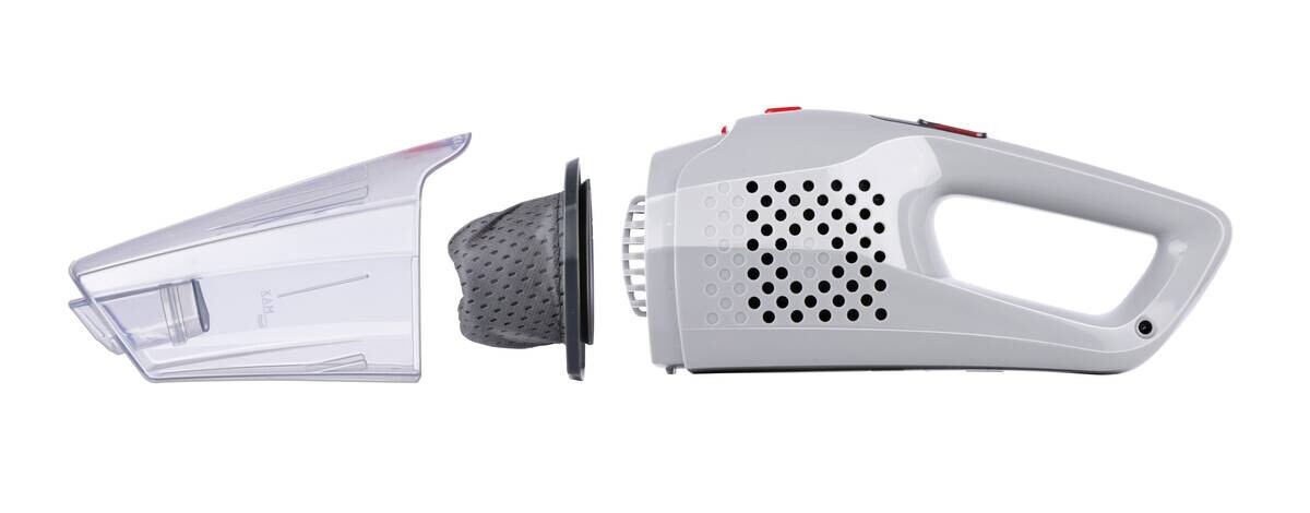 Dirt Devil Handstaubsauger grau Kunststoff B/H/L: ca. 28,5x110x17,8 cm