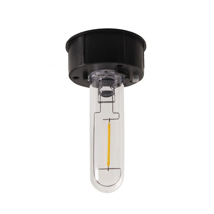 LED-Deko-Solarleuchte NV5266523 weiß Kunststoff H/D: ca. 20x12 cm