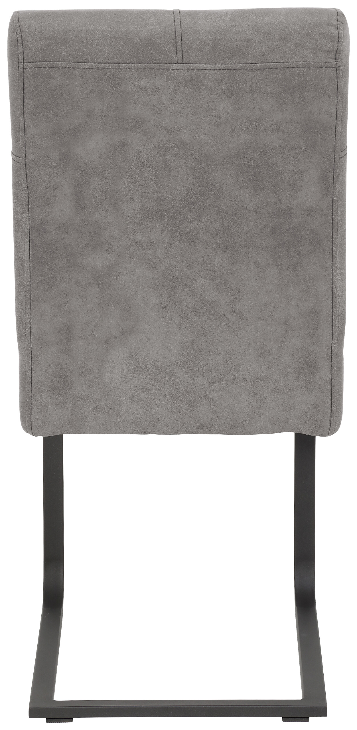 Essgruppe Luise II grau Microfaser B/H/T: ca. 160x76x80 cm