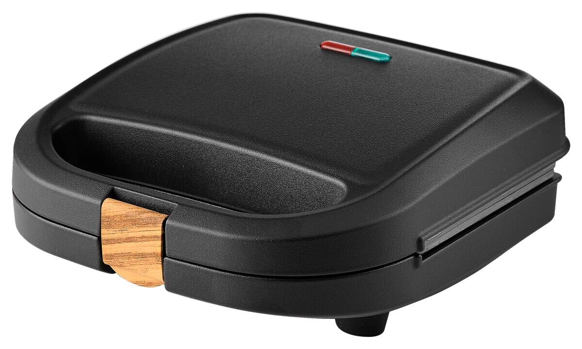 BERGNER Sandwichmaker schwarz B/H/L: ca. 24,5x11,5x24 cm