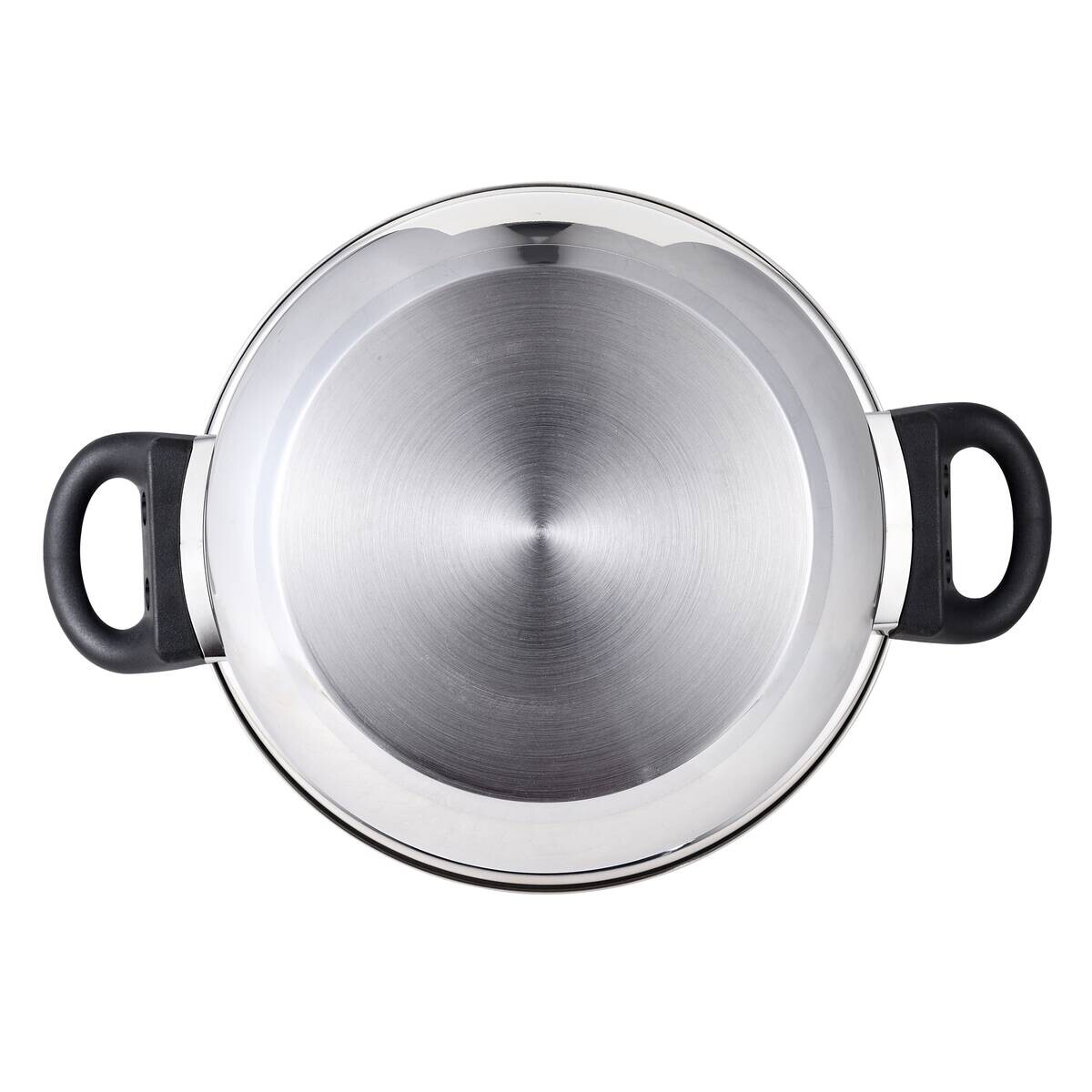 SAN IGNACIO Topfset PALMA silber Edelstahl 5 tlg.