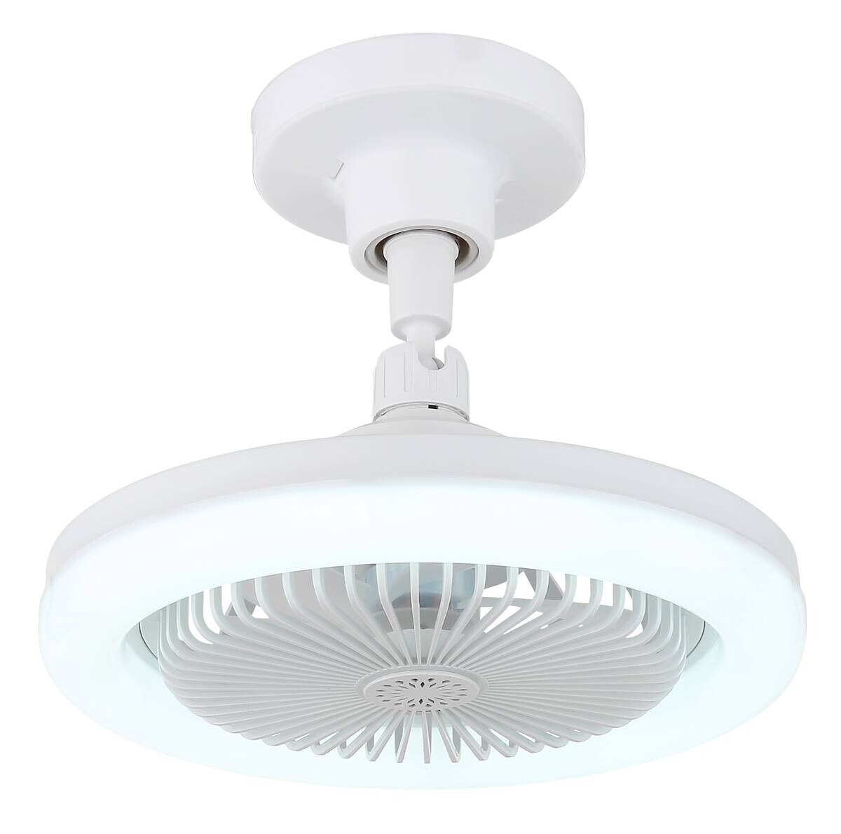 GLOBO Deckenventilator weiß Opal H/D: ca. 21,7x25,8 cm max. 20 W