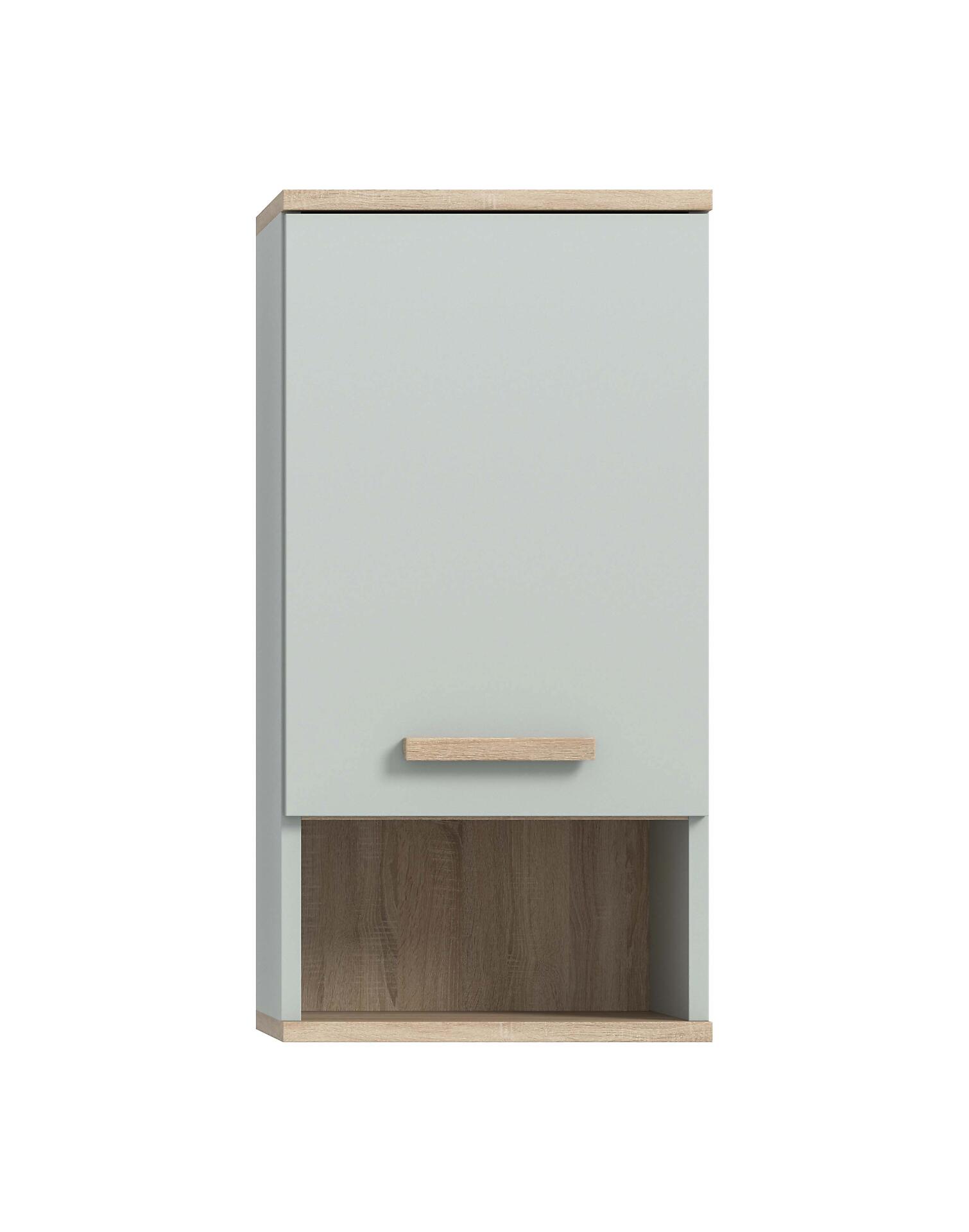 Hängeschrank STAR hellgrün Eiche hell Nachbildung B/H/T: ca. 34x68x28 cm