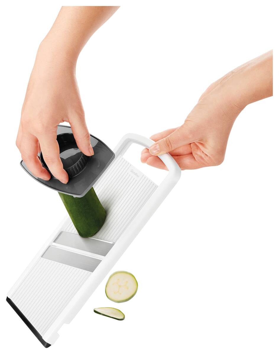 Metaltex Reibe silber Edelstahl B/H/L: ca. 3,8x28,2x12 cm