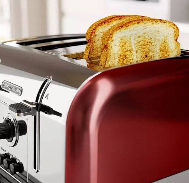 Morphy Richards Toastautomat 240133 rot