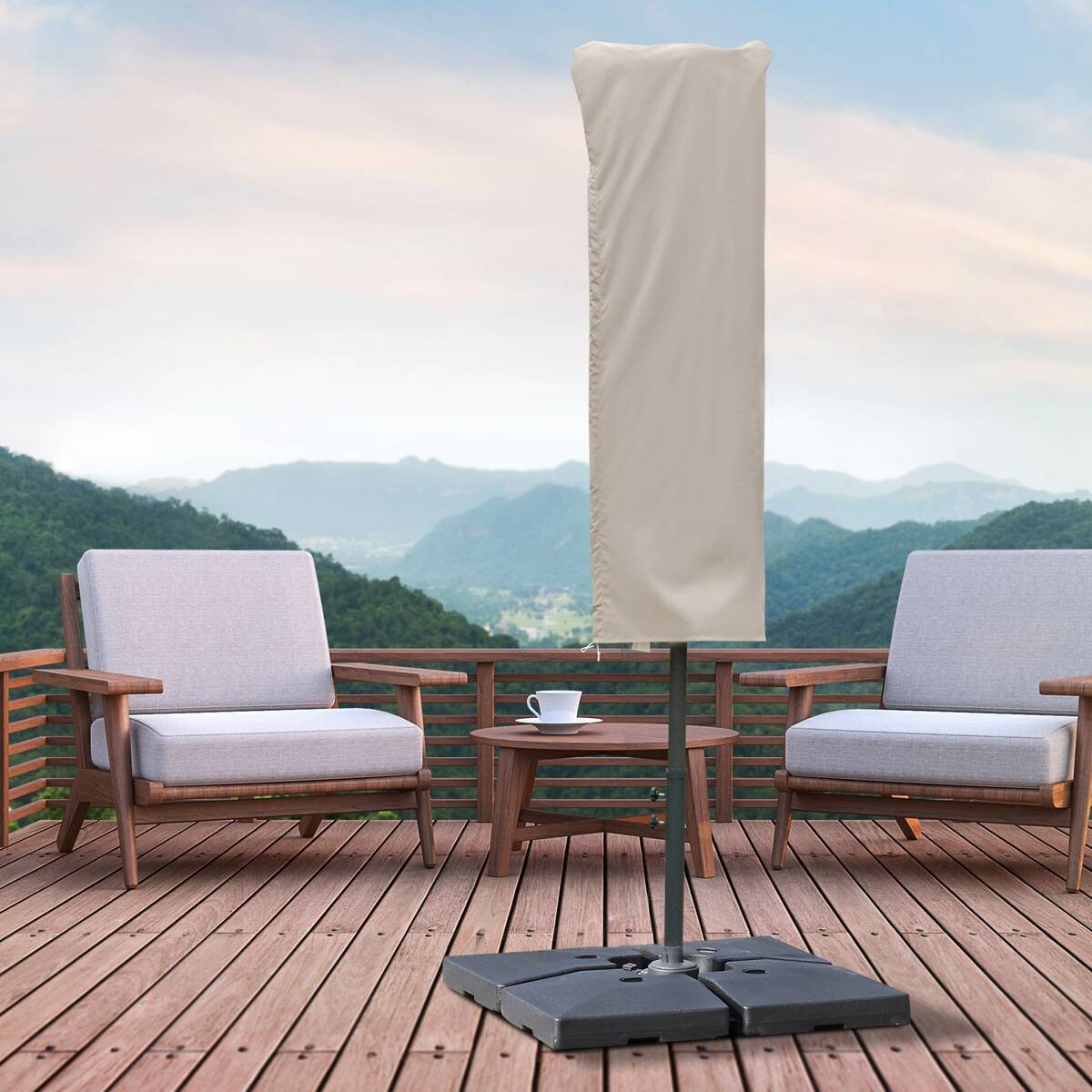 Outsunny Sonnenschirm Schutzhülle wetterfest