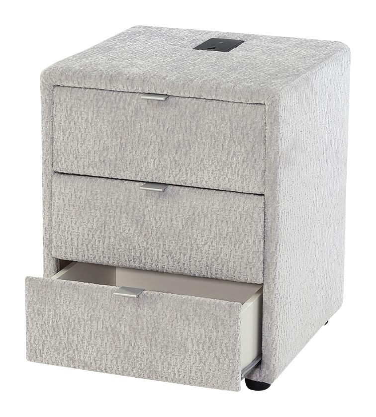 Nachtkonsole  hellgrau