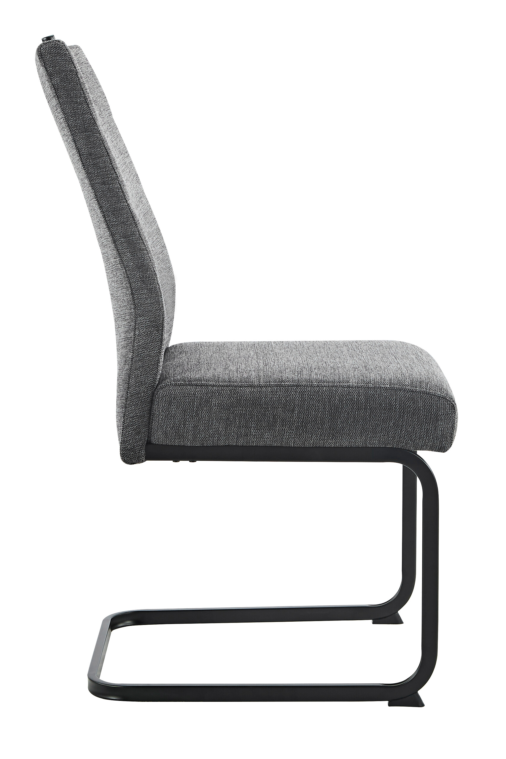 Schwingstuhl Kerstin II anthrazit Webstoff B/H/T: ca. 47x100x65 cm