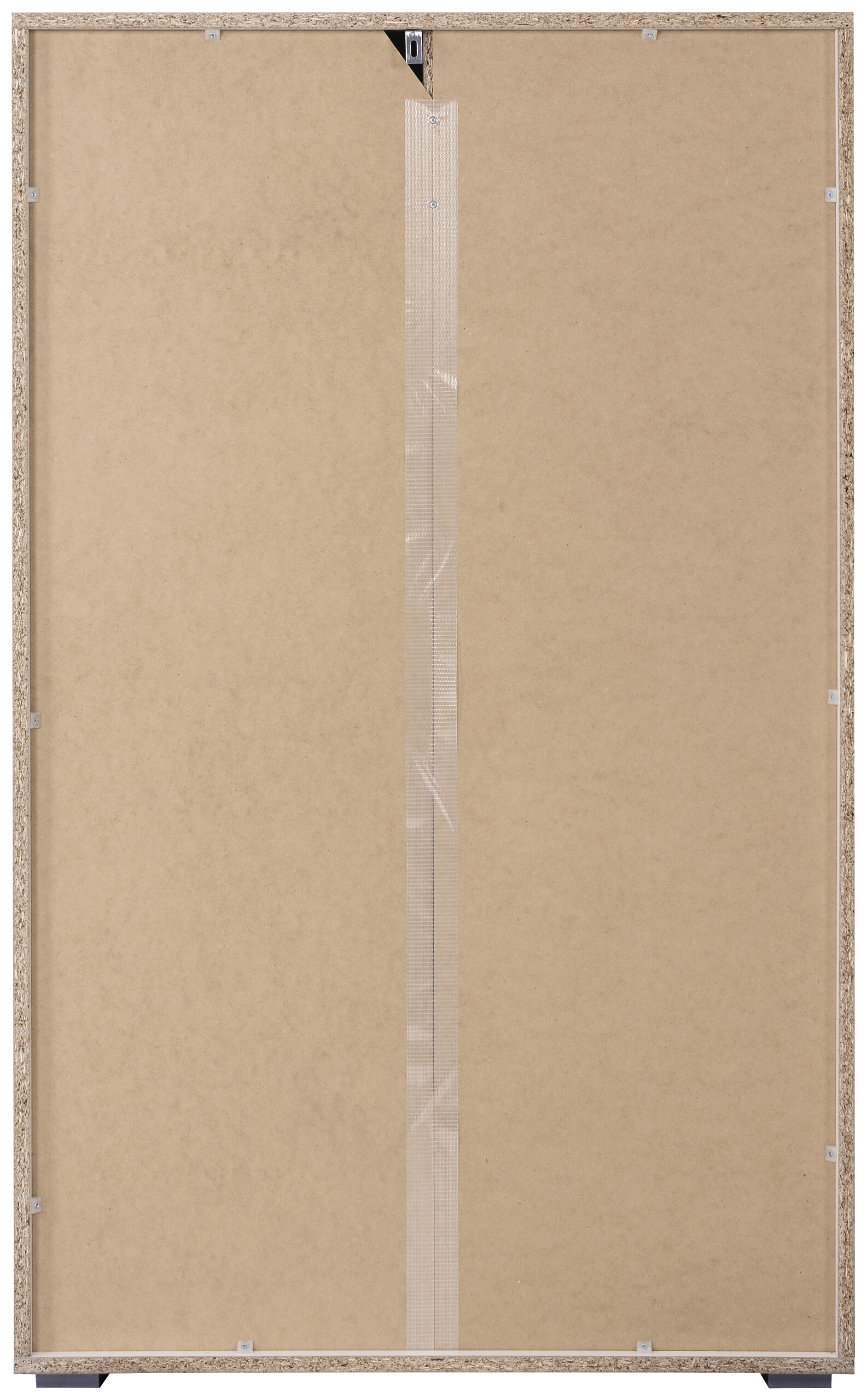 Schubkastenkommode Capetown weiß glänzend weiß B/H/T: ca. 80x132x40 cm