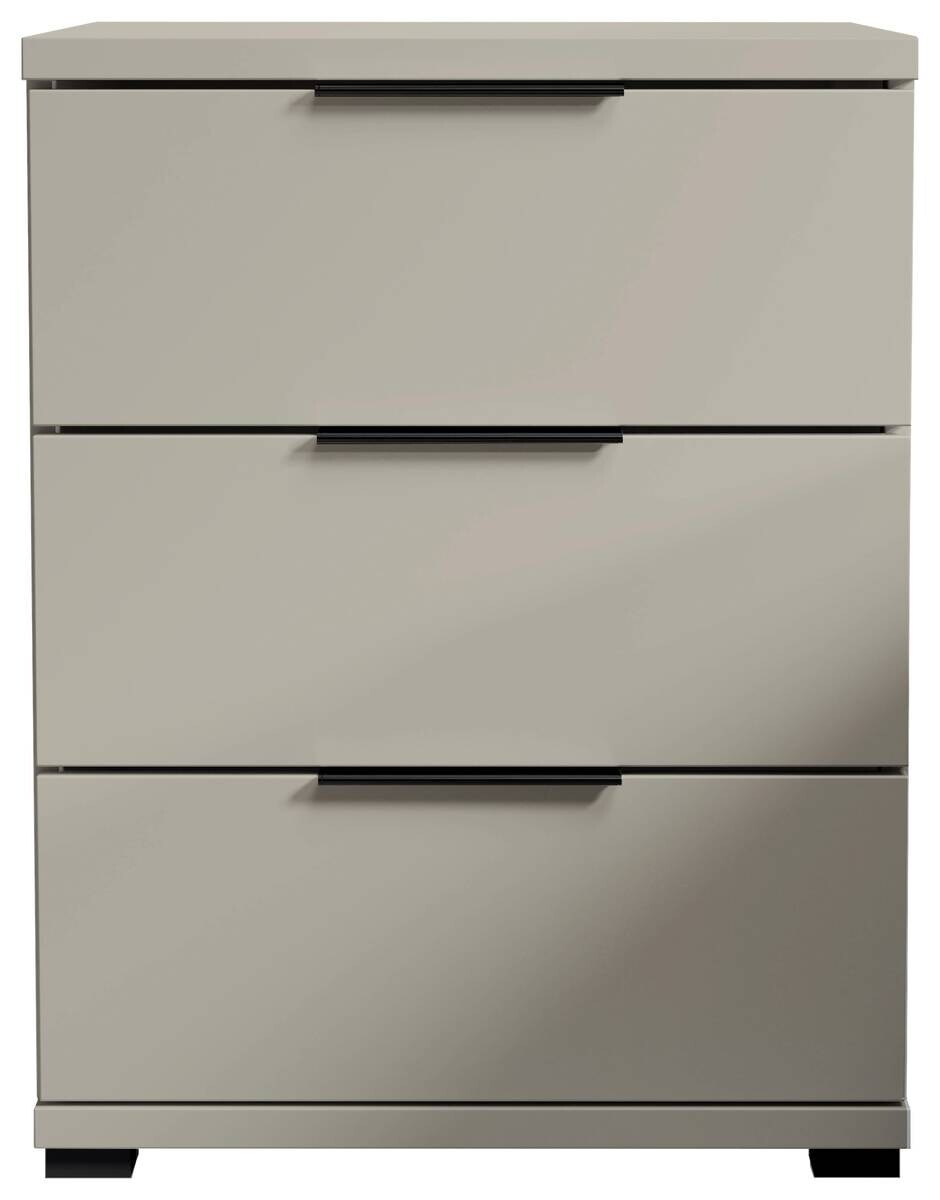 Nachtkonsole Salermo Kaschmirgrau B/H/T: ca. 46x61x42 cm