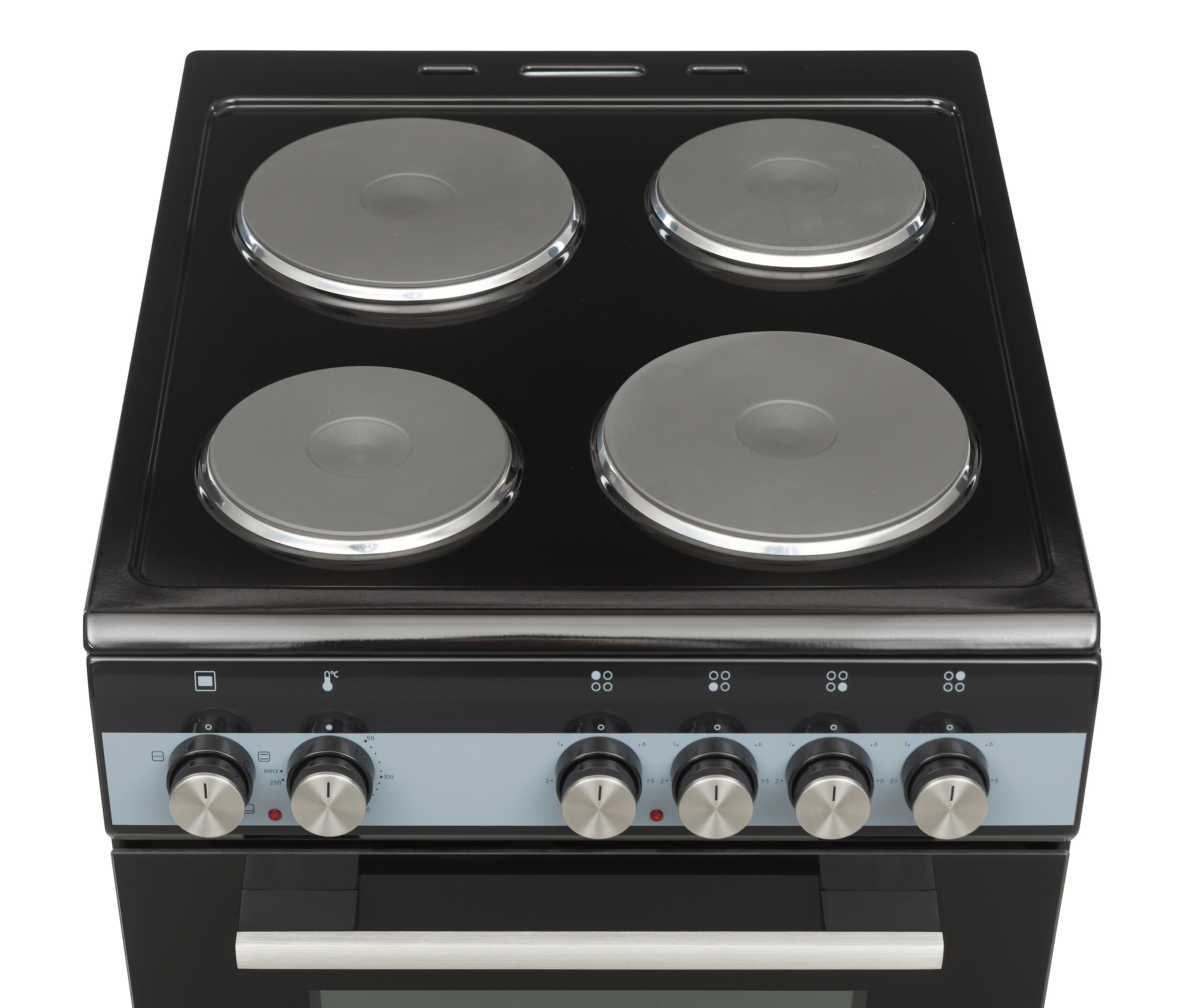 TELEFUNKEN Stand-Elektroherd TF-FS-5060-H4 schwarz B/H/T: ca. 50x85x60 cm