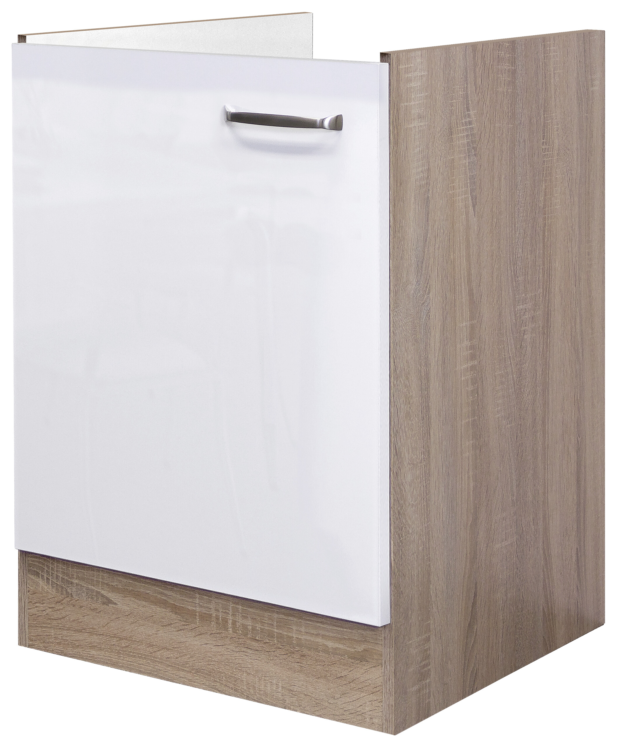 Spülenschrank Valero weiß Hochglanz B/H/T: ca. 50x82x57 cm Spülenschrank Valero weiß Hochglanz B/H/T: ca. 50x82x57 cm