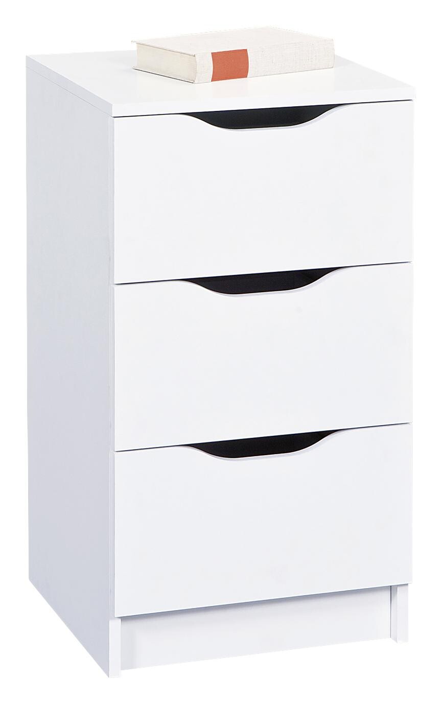 Kommode WESTPHALEN weiß B/H/T: ca. 41x71x40 cm