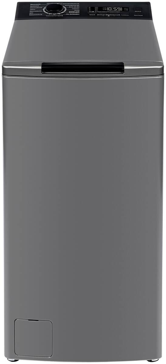 POCOline Waschmaschine-Toploader TLWV75ASI13 silber B/H/T: ca. 40x87,5x61 cm ca. 7,5 kg