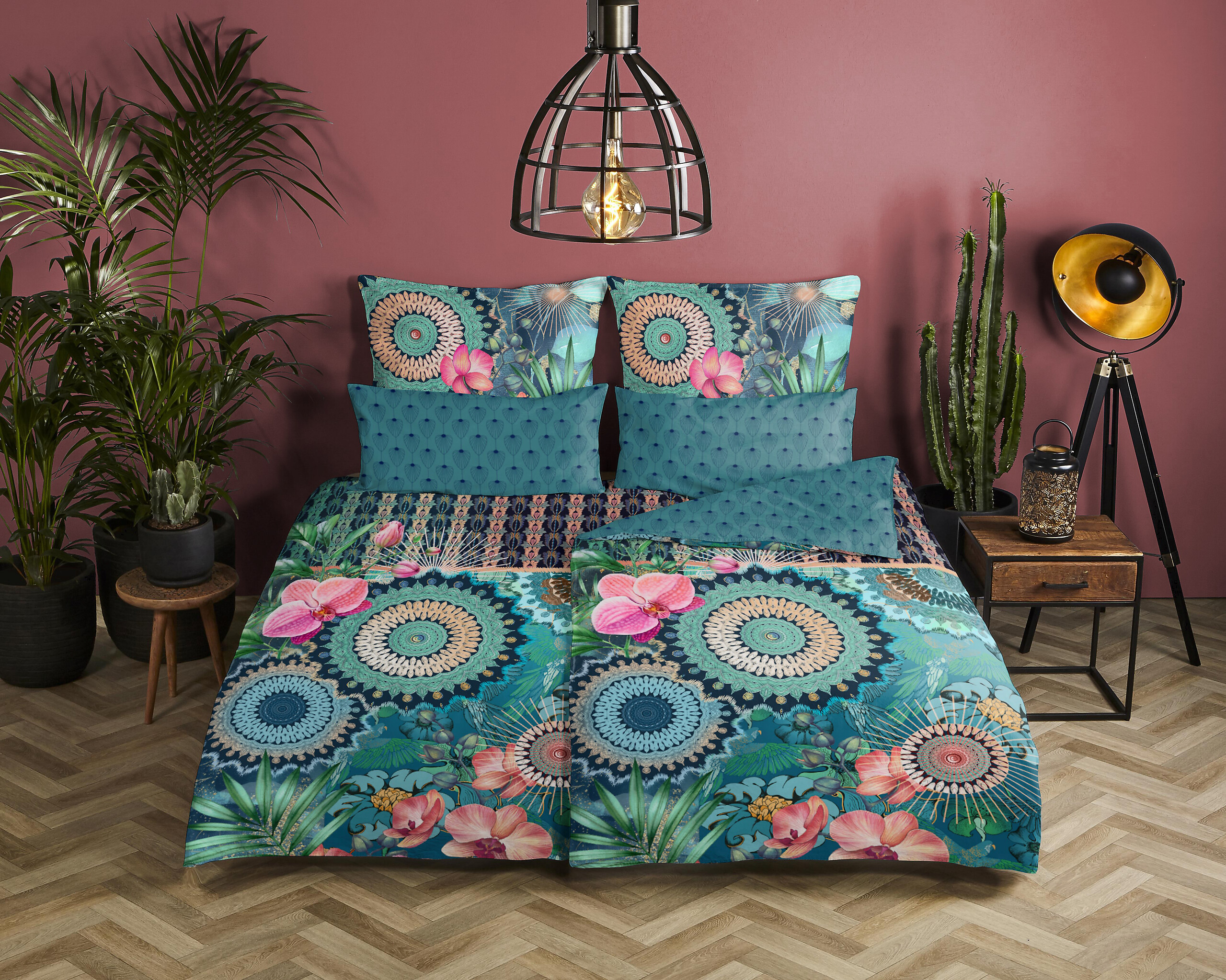 Baumwoll Bettwäsche Valdez Satin