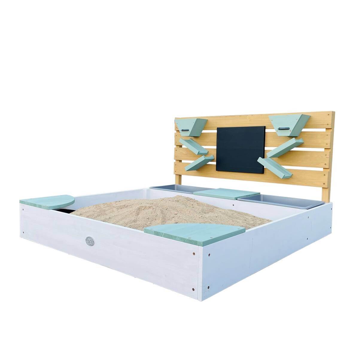 AXI Sandkasten Cato weiß B/H/L: ca. 105x59x100 cm