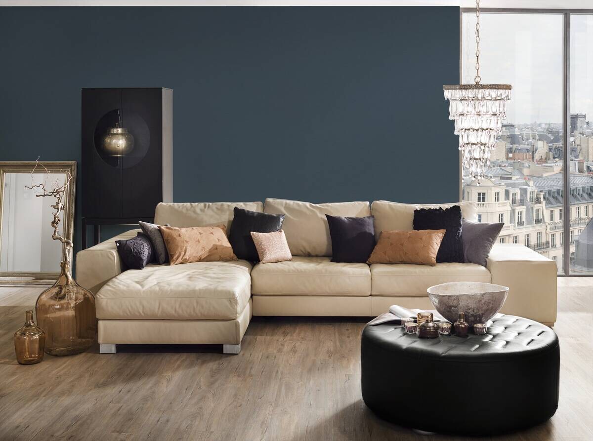 A.S.Creation Vliestapete dunkelblau B/H/D: ca. 53x1005x8,3 cm