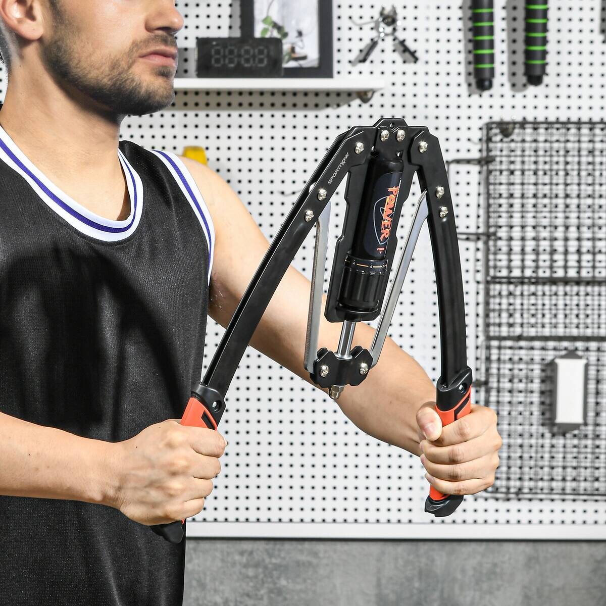 SPORTNOW Armtrainer Power Twister schwarz Kunststoff B/H/L: ca. 16x5x43 cm