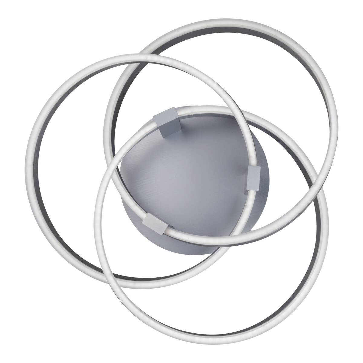 Näve Leuchten Deckenleuchte 1356260 Alu Metall Kunststoff B/H/T: ca. 58x18x58 cm null 1 Brennstellen