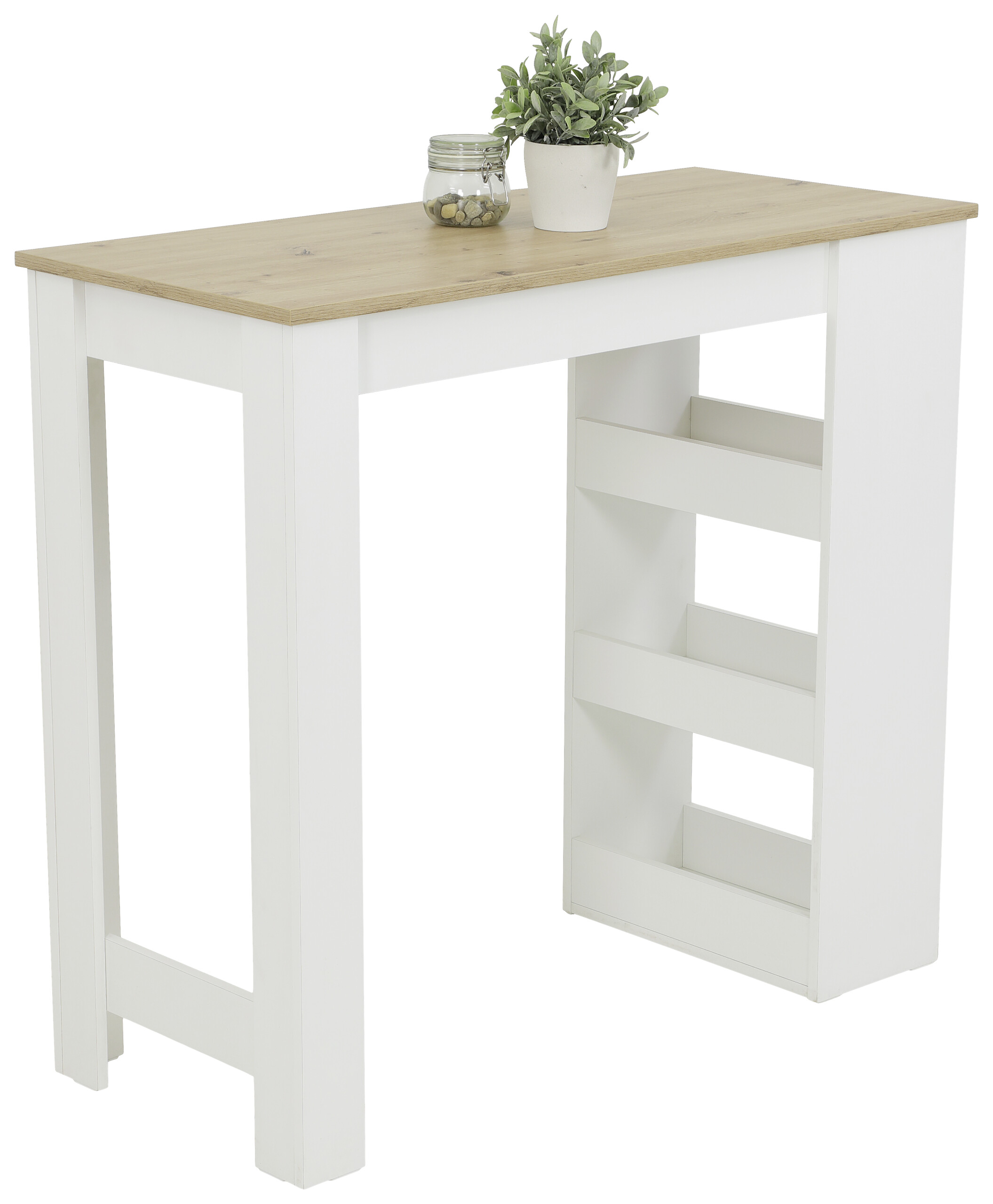 Bartisch Susi Eiche Holzwerkstoff B/H/T: ca. 115x103x50 cm