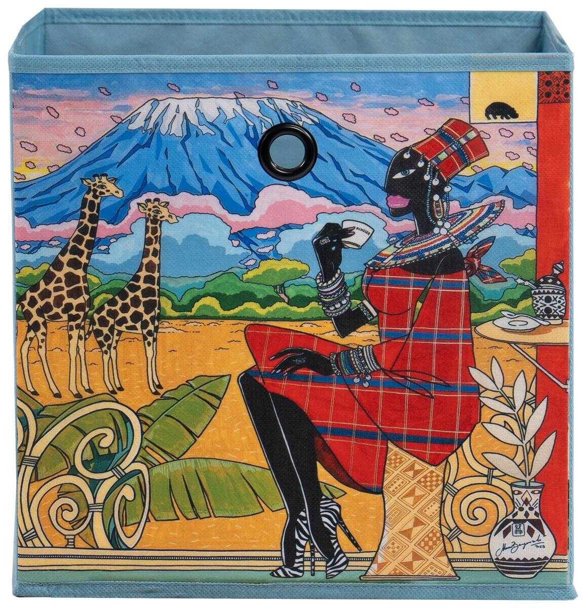 Stoffbox Stoffbox bunt B/H/T: ca. 32x32x32 cm