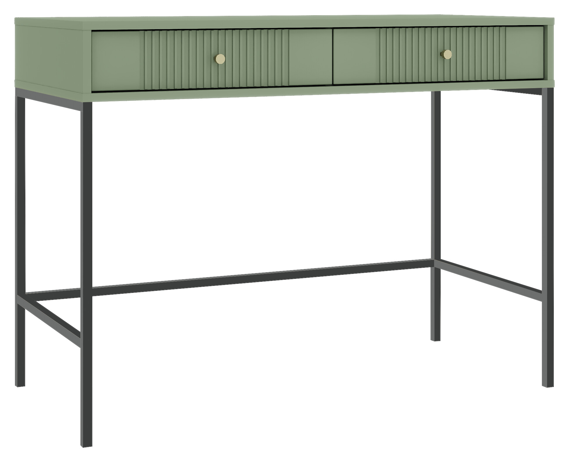 Schminktisch ISEO grün B/H/T: ca. 104,3x79x60 cm