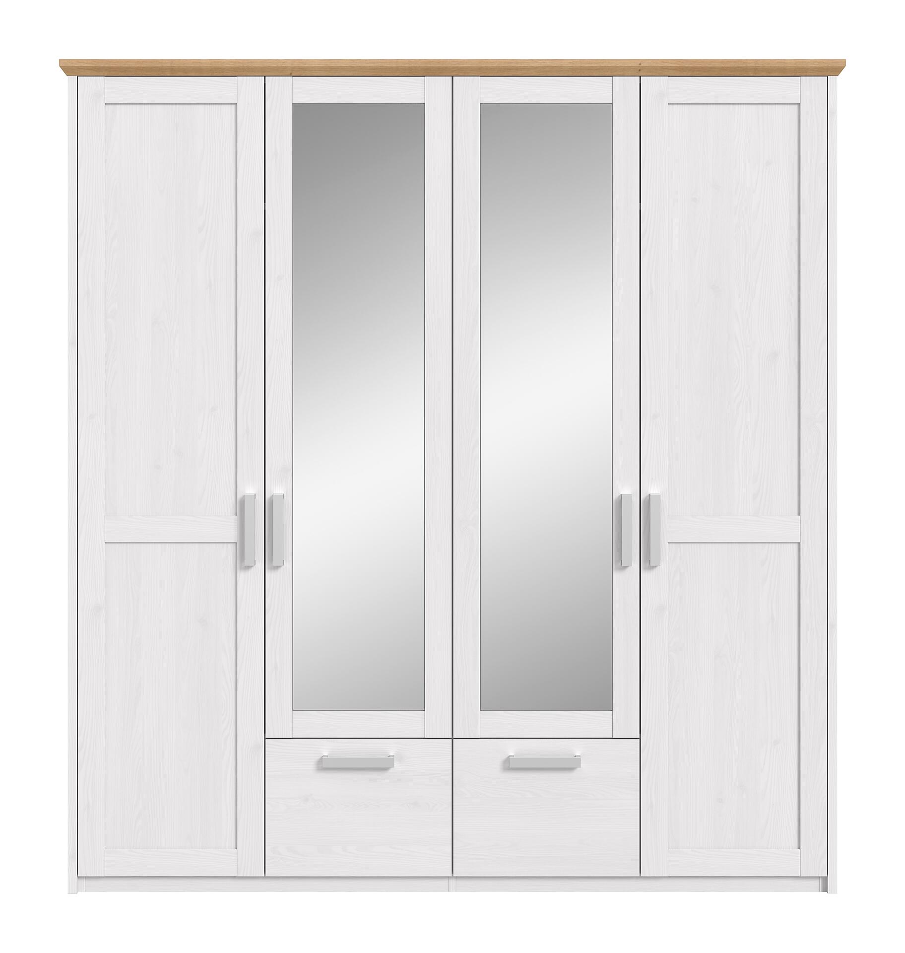 Kleiderschrank VERONA Sibiu Lärche Nachbildung Eiche Artisan Nachbildung B/H/T: ca. 188x20x61 cm Kleiderschrank VERONA Sibiu Lärche Nachbildung Eiche Artisan Nachbildung B/H/T: ca. 188x20x61 cm