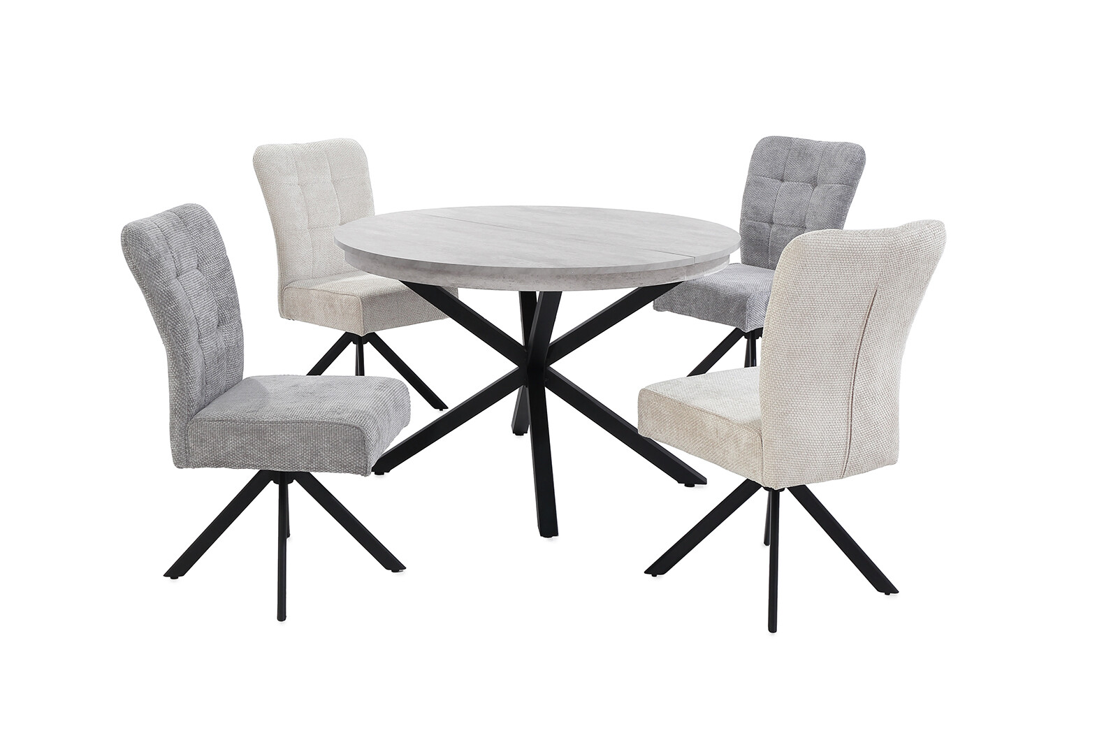 Esstisch  Beton schwarz B/T: ca. 160x120 cm