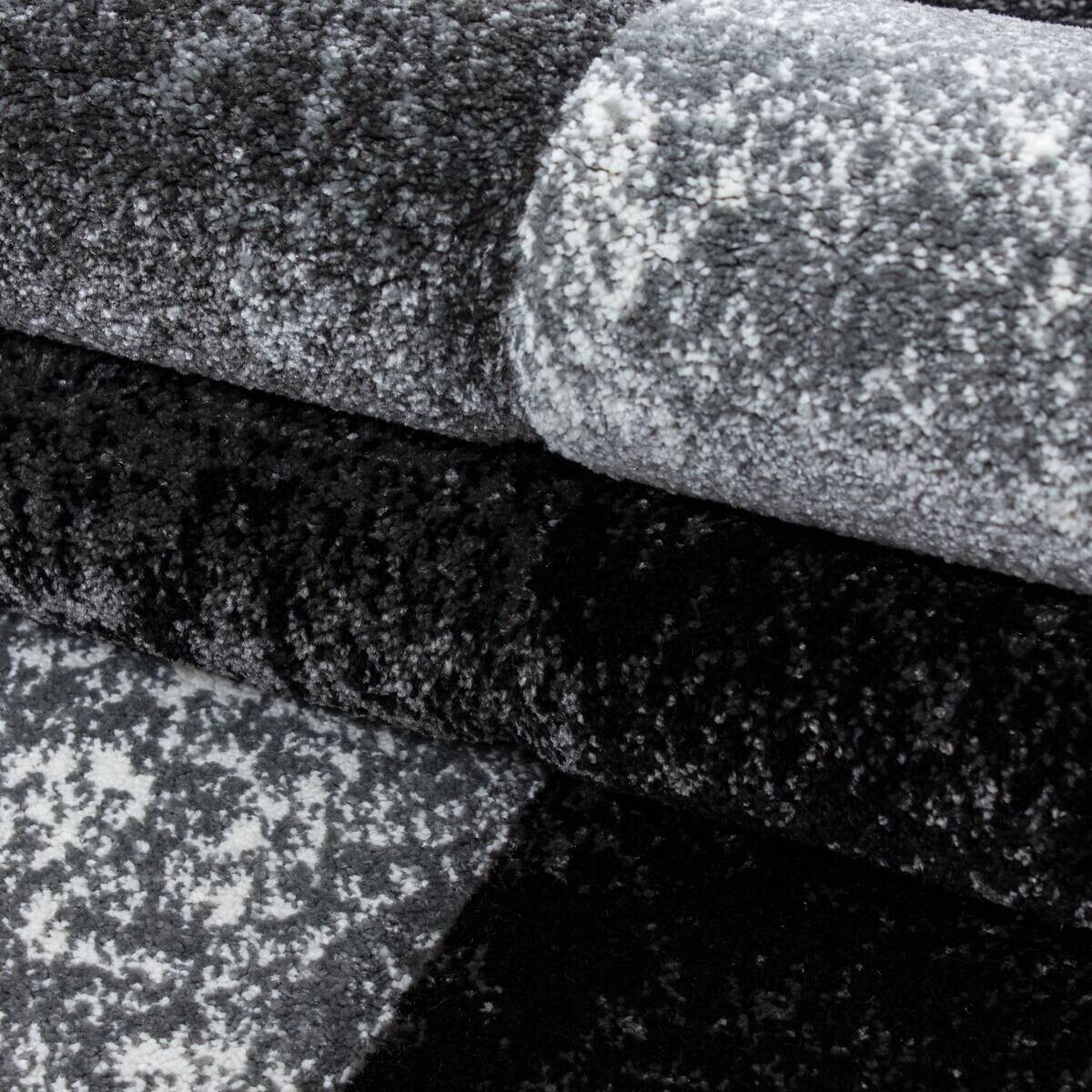 Ayyildiz Teppich HAWAII schwarz B/L: ca. 140x200 cm