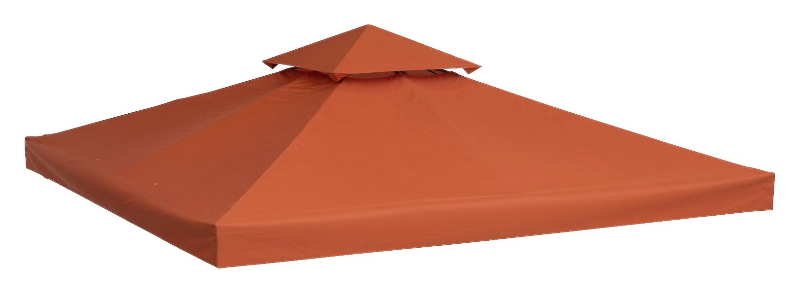 Outsunny Ersatzdach terra Polyester-Mischgewebe B/L: ca. 300x300 cm