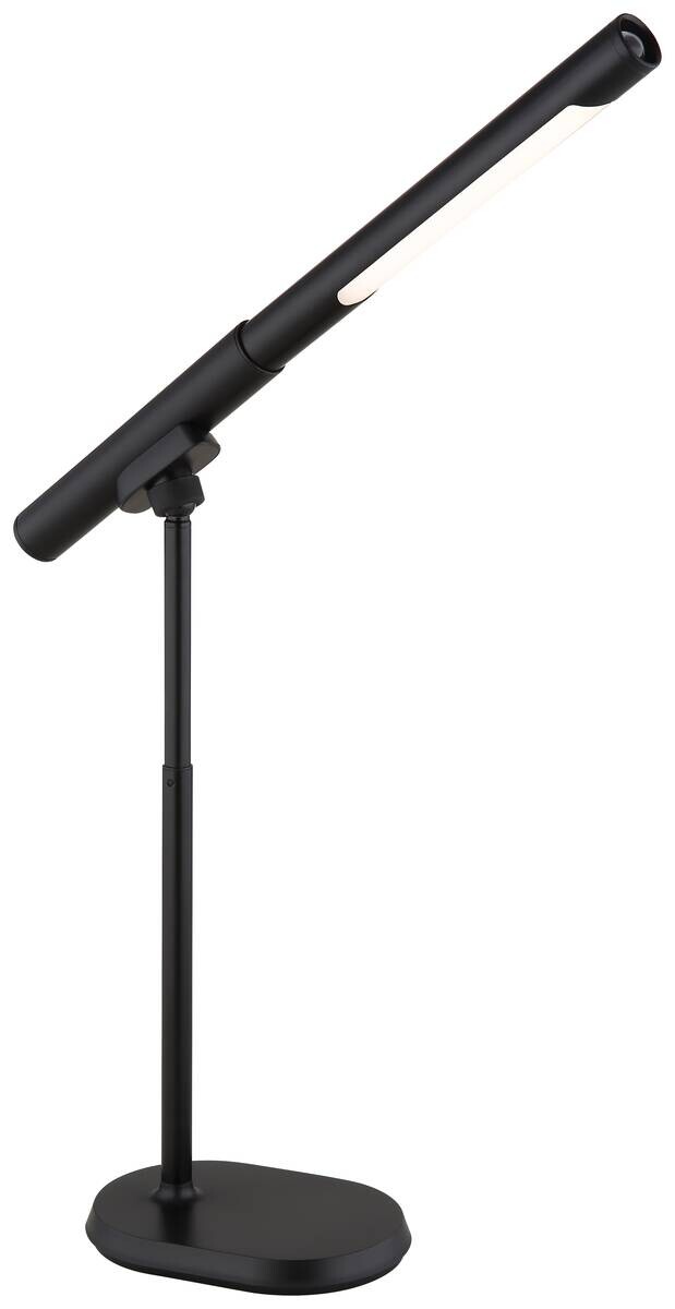 GLOBO LED-Tischleuchte Opal mattschwarz Metall Kunststoff B/H/T: ca. 40,4x44,5x10,9 cm 1 Brennstellen