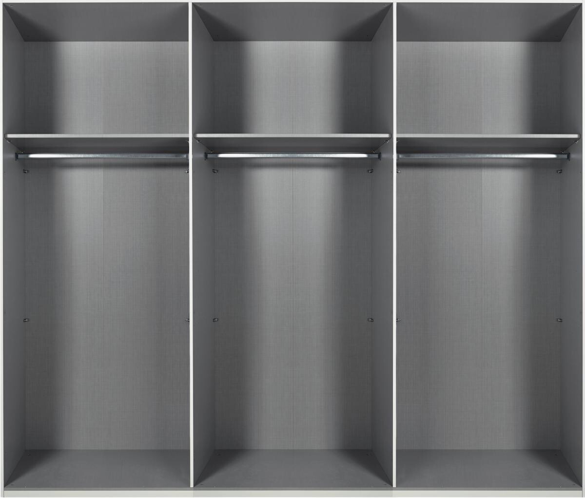 Schwebetürenschrank Katar Graphit B/H/T: ca. 270x208x64 cm