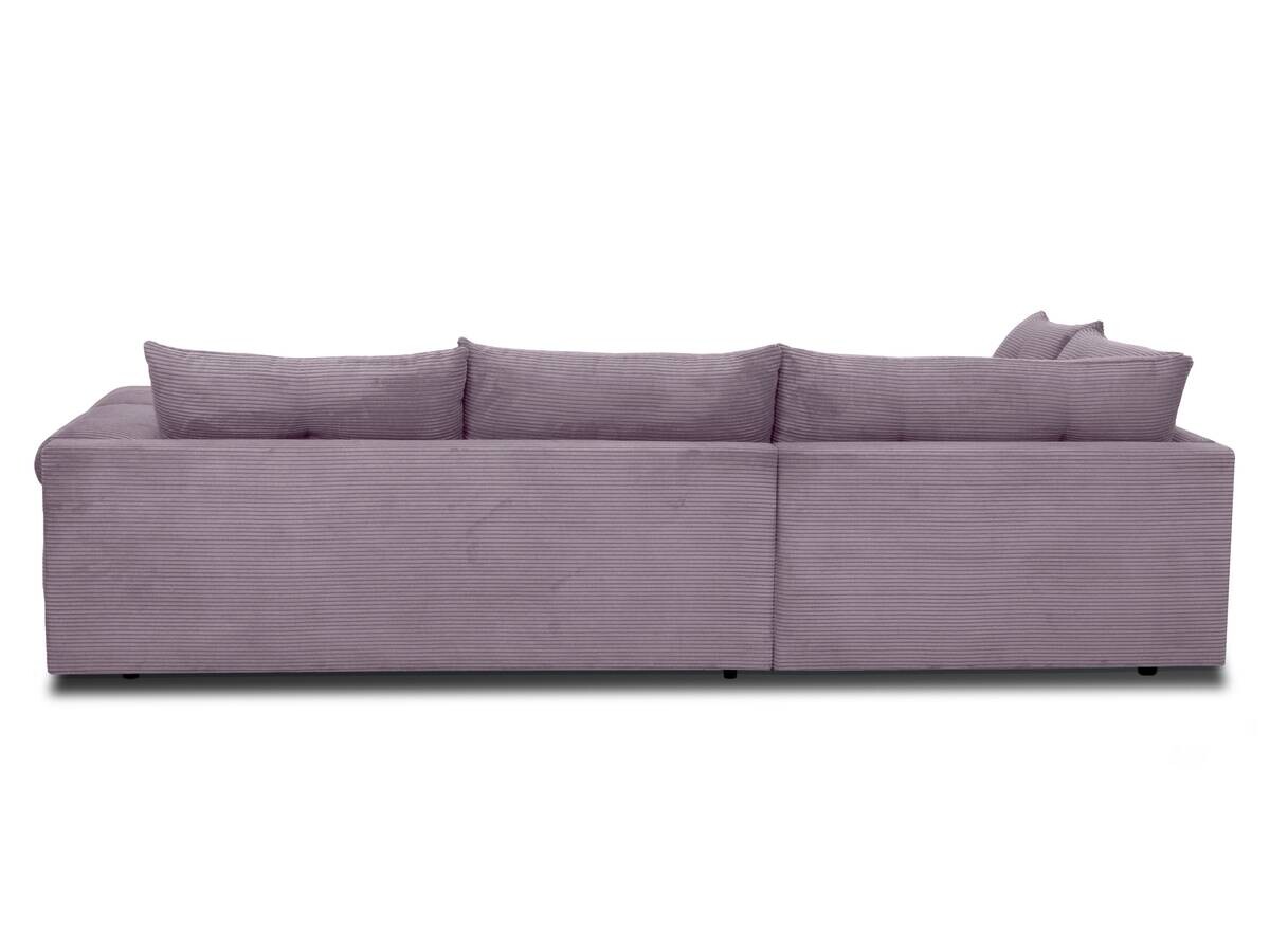 Ecksofa flieder Microfaser B/H/T: ca. 318x92x227 cm