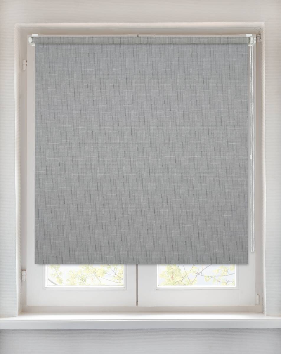 Boviva Rollo Struktur silber B/L: ca. 75x150 cm