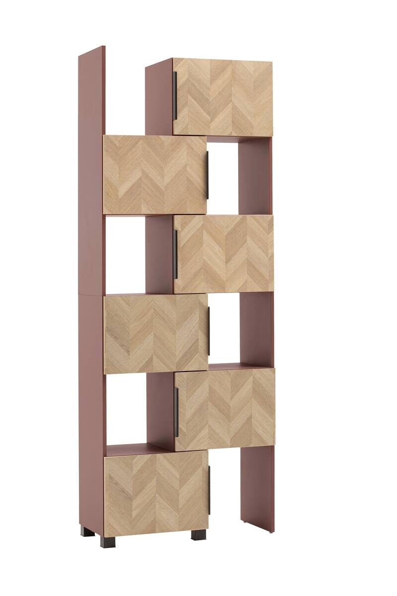 Regal Piazza mauve B/H/T: ca. 78x101,6x34,7 cm