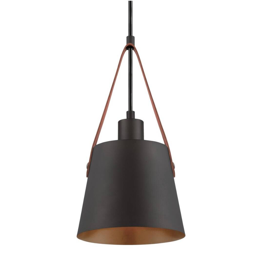 Westinghouse Pendelleuchte Pasco schwarz bronze Metall B/H/L: ca. 18x166x18 cm E27 1 Brennstellen