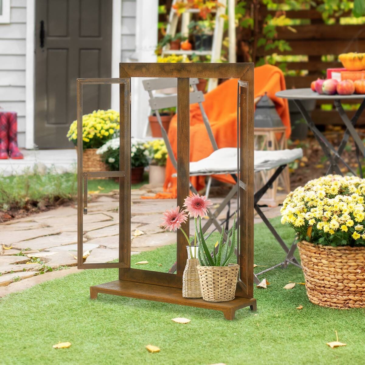 Outsunny Eisenfenster