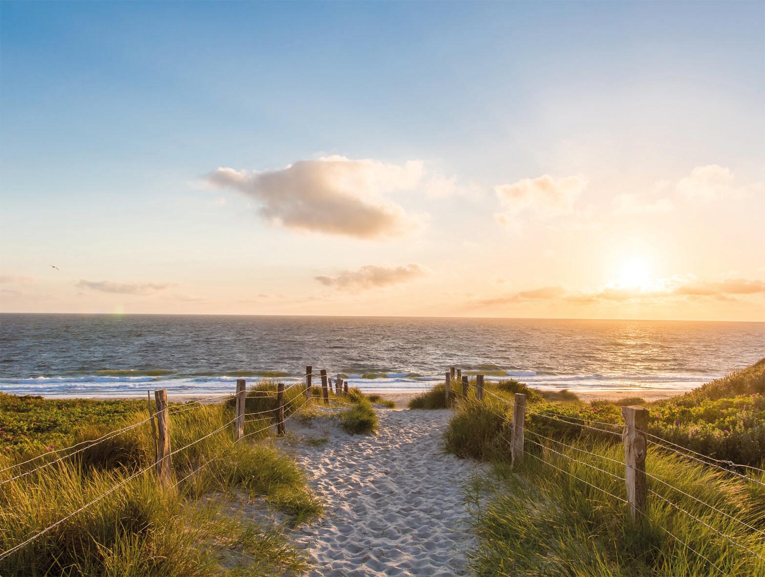 Bönninghoff Keilrahmenbild Strand B/L: ca. 46x61 cm