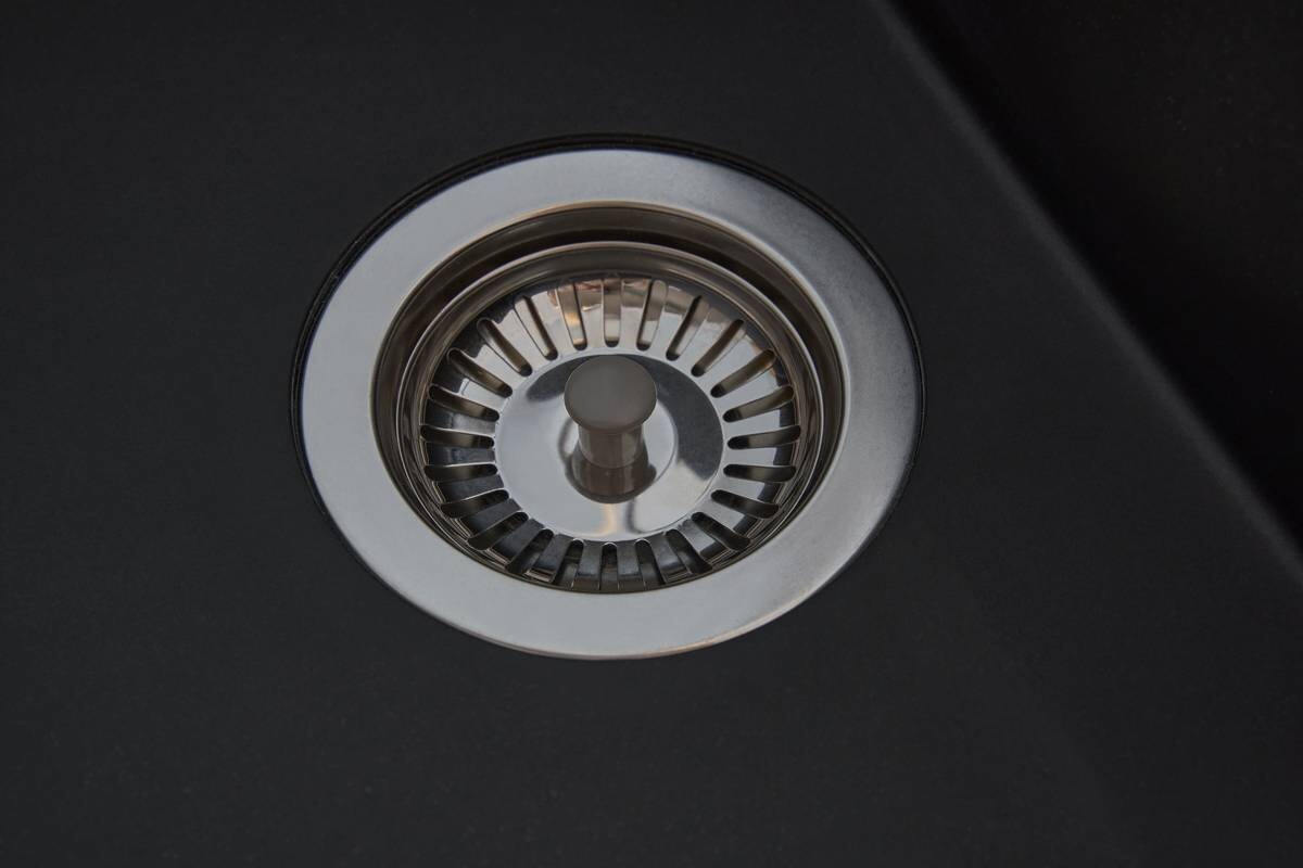 Respekta Einbauspüle Houston 80 x 50 S schwarz Mineralite B/H/T: ca. 80x21x50 cm