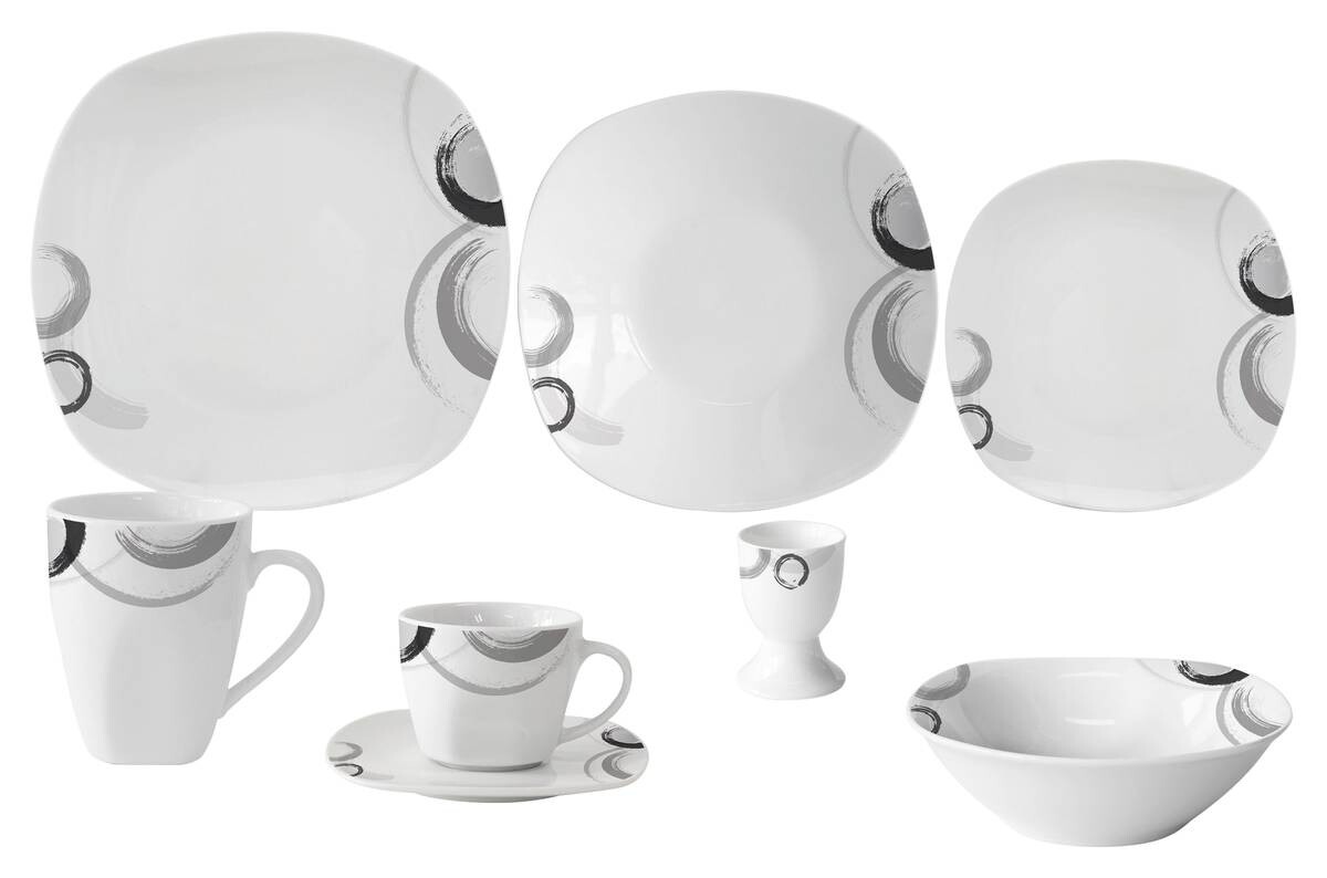 POCOline Kombiservice weiß Porzellan 32 tlg.