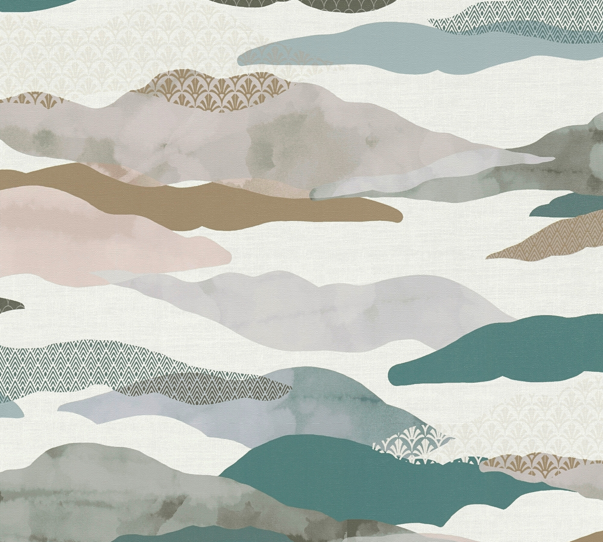 A.S.Creation Vliestapete weiß grau B/H/D: ca. 53x1005x7,5 cm