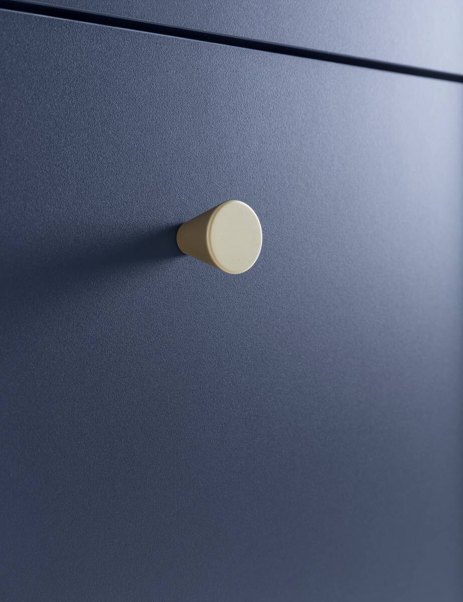 Nachtkonsole Alfa blau B/H/T: ca. 40,3x53,2x33,5 cm